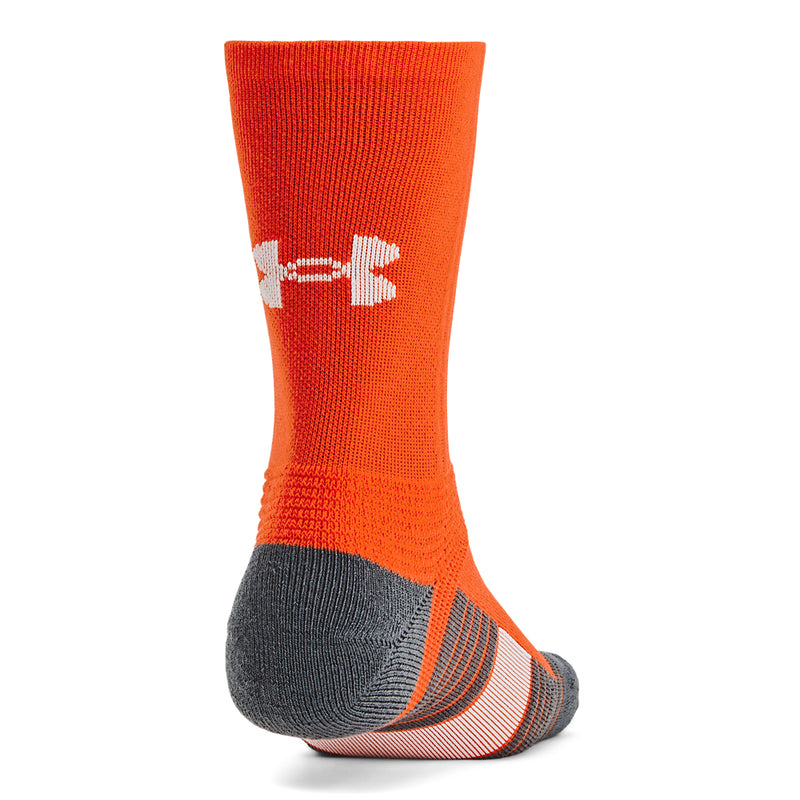 Men's/Women's Under Armour Team Crew Sock - 800 - ORANGE