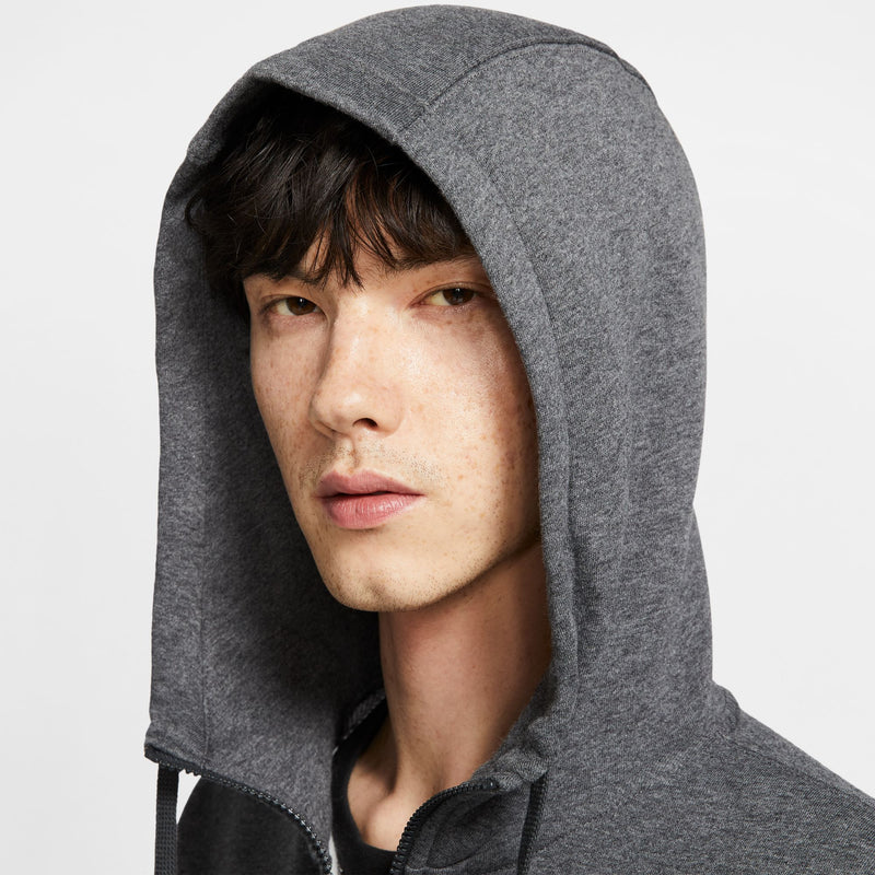 Mens' Nike Full Zip Hoodie - 071 - CHARCOAL