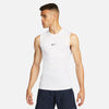 Mens' Nike Pro Dri-FIT Sleeveless Top - 100 - WHITE/BLACK