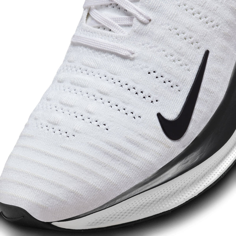Mens' Nike React Infinity Run 4 - 100 - WHITE/BLACK