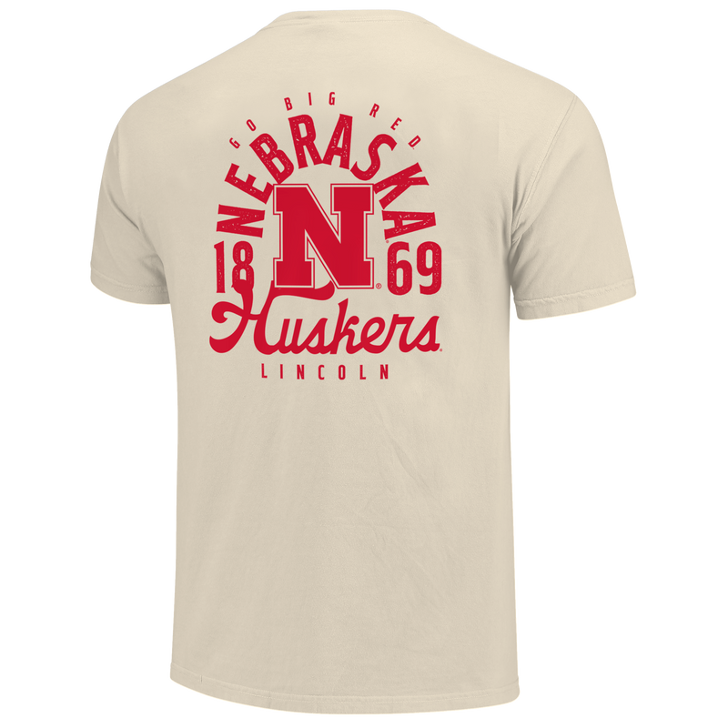 Men's/Women's Nebraska Huskers Overlay Arch T-Shirt