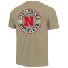 Men's Nebraska Huskers Mascot Circle T-Shirt