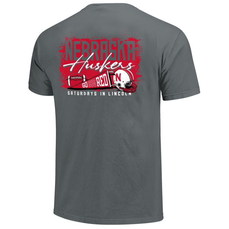 Men's Nebraska Huskers Memorabilia Saturdays T-Shirt