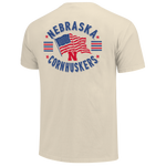 Men's Nebraska Huskers Flag Wave T-Shirt