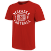 Boys'/Girls' Nebraska Huskers Youth Sketch Football T-Shirt