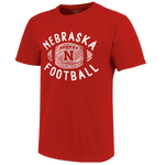 Boys'/Girls' Nebraska Huskers Youth Sketch Football T-Shirt