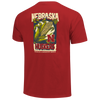 Men's Nebraska Huskers Corn Poster T-Shirt