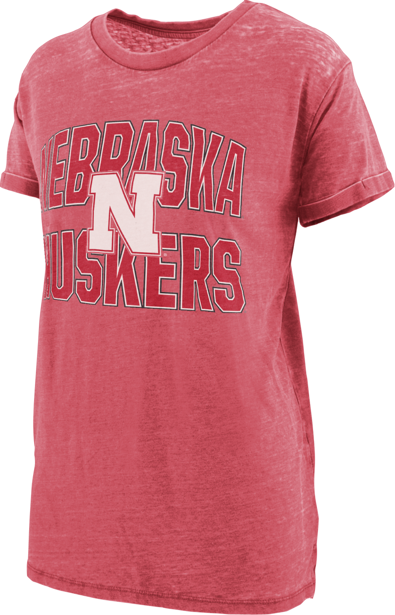 Women's Nebraska Huskers Maxima Vintage T-Shirt