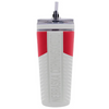 Nebraska Husker Ice Shaker 4D Flex Tumbler - N/WHT