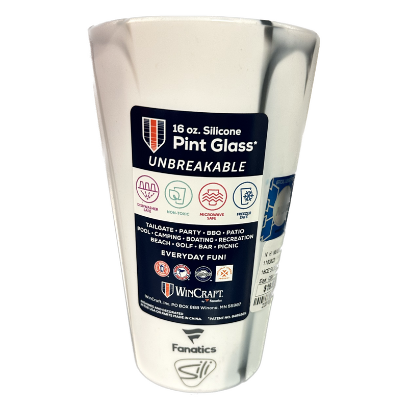 Nebraska Huskers 16oz Marble Silicone Pint Glass - MARBLE