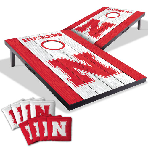 Nebraska Huskers 2x3 MDF Cornhole Set - NEBRASKA