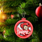 Nebraska Huskers 3D Logo Ornament - NEBRASKA
