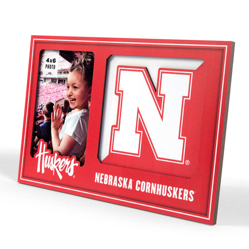 Nebraska Huskers 3D Picture Frame - NEBRASKA