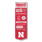 Nebraska Huskers 3D Top 10 Reasons Wall Sign - NEBRASKA