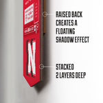 Nebraska Huskers 3D Top 10 Reasons Wall Sign - NEBRASKA
