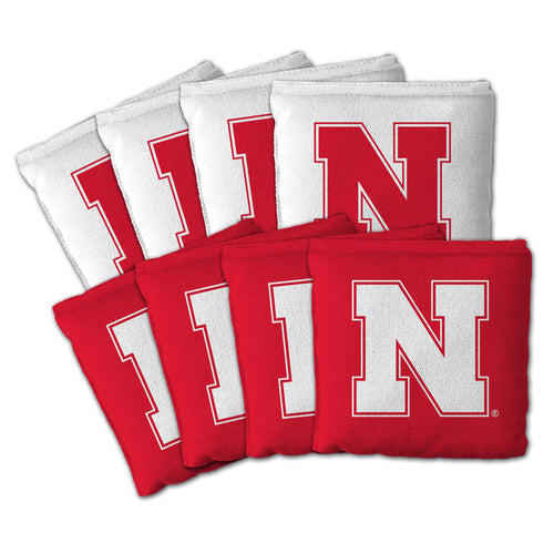 Nebraska Huskers 8-Pack Cornhole Bags - NEBRASKA