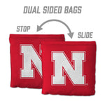 Nebraska Huskers 8-Pack Cornhole Bags - NEBRASKA