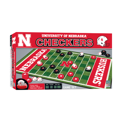 Nebraska Huskers Checkers - NEBRASKA