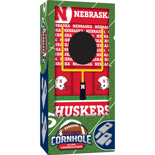 Nebraska Huskers Desktop Cornhole Game - NEBRASKA