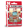 Nebraska Huskers Fan Deck Playing Cards - NEBRASKA