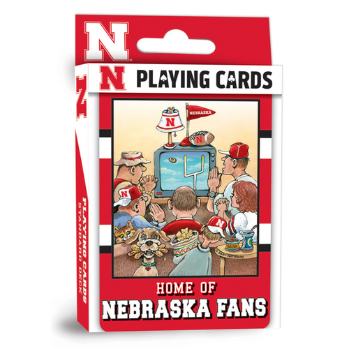 Nebraska Huskers Fan Deck Playing Cards - NEBRASKA