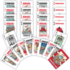 Nebraska Huskers Fan Deck Playing Cards - NEBRASKA