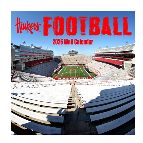Nebraska Huskers Football 2026 Calendar - FB
