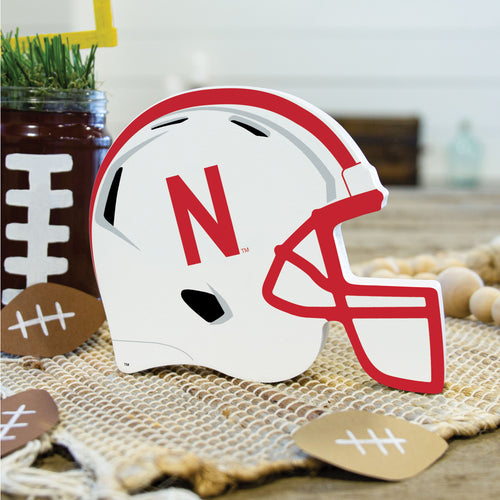 Nebraska Huskers Helmet Block - NEBRASKA