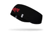 Nebraska Huskers Junk Script Logo Ear Warmer - BLACK