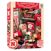 Nebraska Huskers Locker Room 500-Piece Puzzle - NEBRASKA
