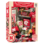 Nebraska Huskers Locker Room 500-Piece Puzzle - NEBRASKA