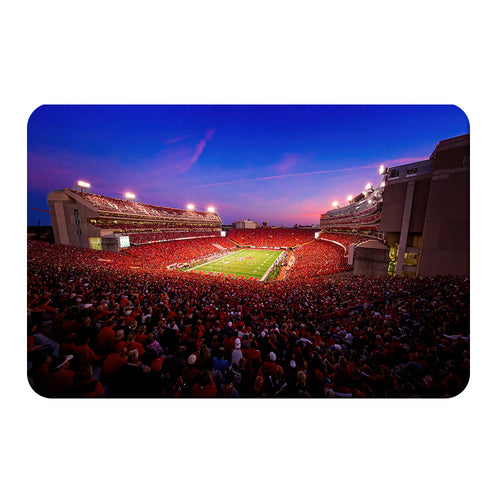 Nebraska Huskers Memorial Sunset Wall Art - NEBRASKA