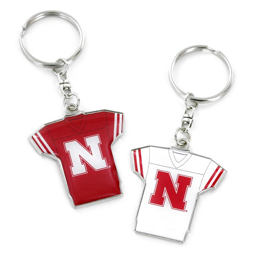 Nebraska Huskers Reversible Jersey Keychain - NEBRASKA