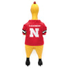 Nebraska Huskers Rubber Chicken Toy - UNEB