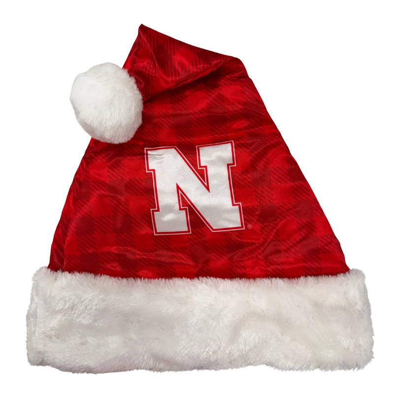Nebraska Huskers Santa Hat - NEBRASKA