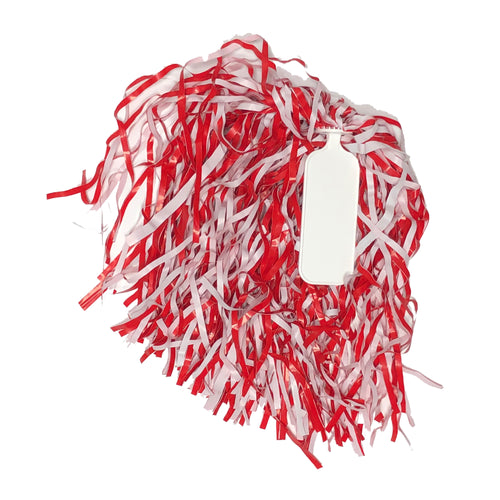 Nebraska Huskers Shaker Pom Pom - RED/WHITE