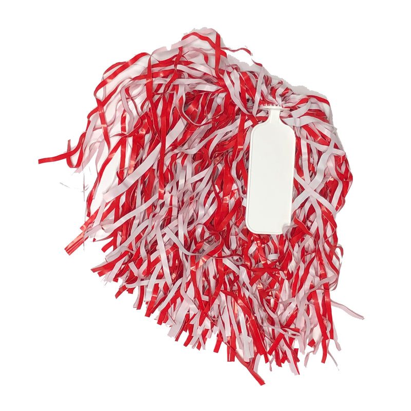 Nebraska Huskers Shaker Pom Pom - RED/WHITE