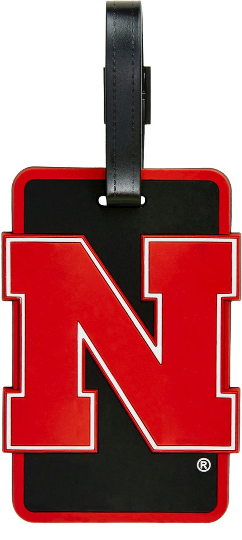 Nebraska Huskers Soft Luggage/Bag Tag - NEBRASKA