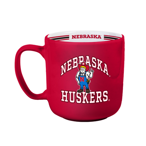 Nebraska Huskers Stripe Mug 15oz - NEBRASKA