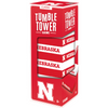 Nebraska Huskers Tumble Tower Game - NEBRASKA