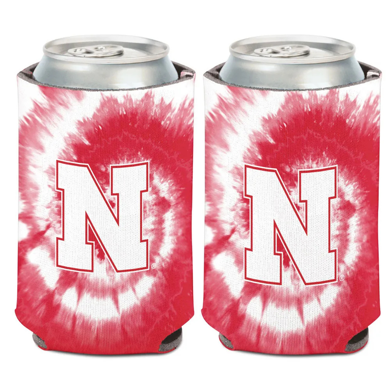 Nebraska Huskers Tye-Dye Can Koozie - NEBRASKA
