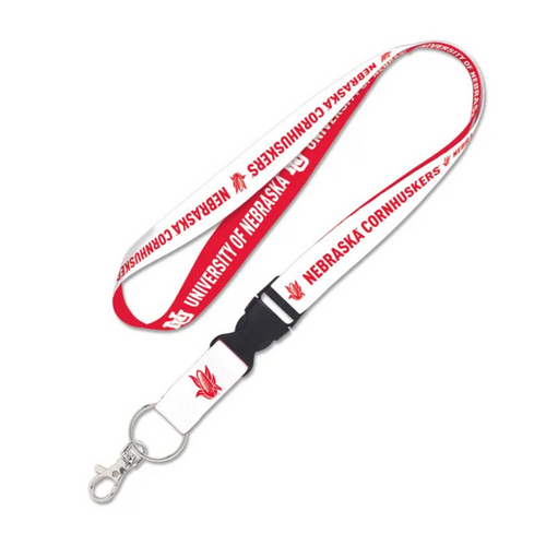 Nebraska Huskers Vault Reversible Lanyard - HUSKERS