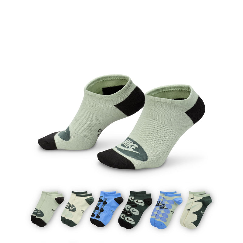 Nike Everyday No-Show Socks 6-Pack - 906