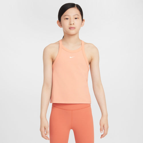 Nike Girls' Youth High-Neck Tank Top - 844 - APRICOT