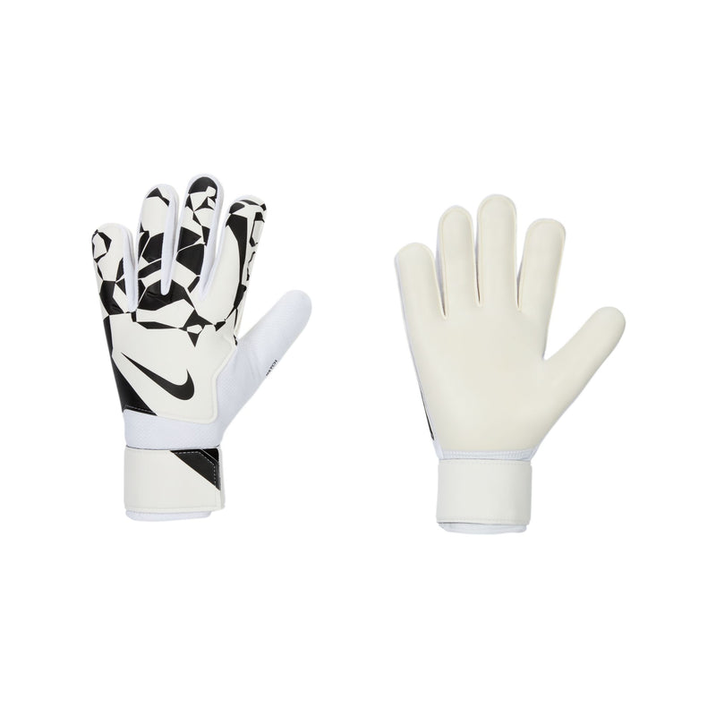 Nike Match Goalkeeper Soccer Gloves - 100 - WHITE/BLACK