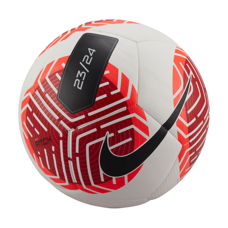 Nike Pitch Soccer Ball - 101W/RED