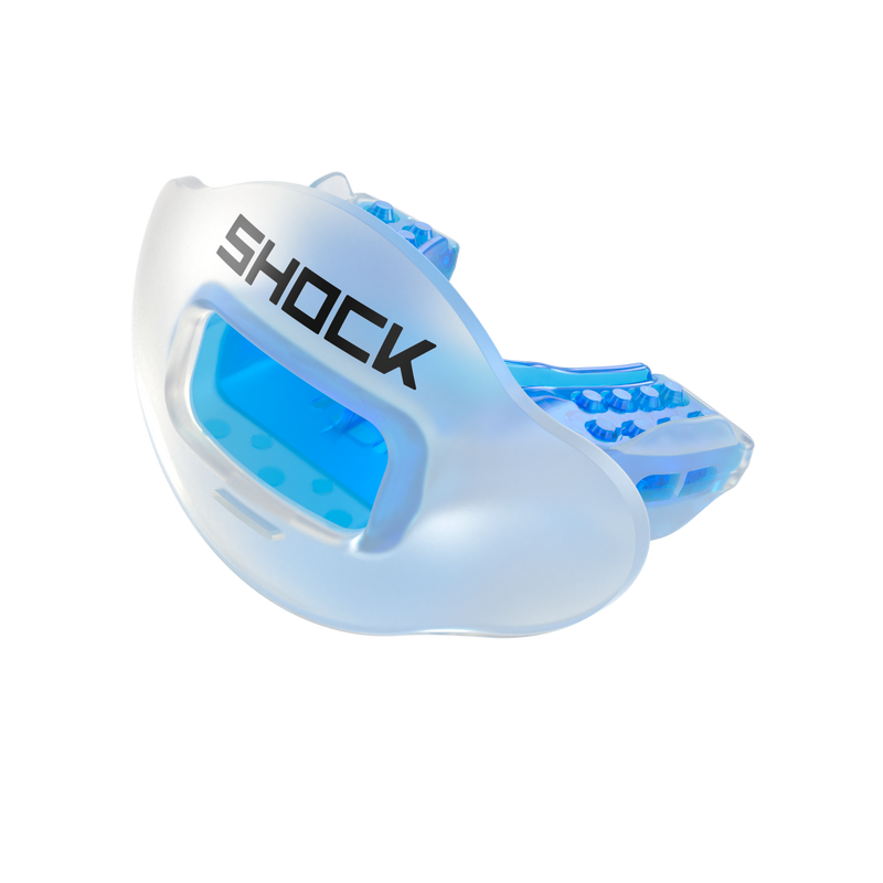 Shock Doctor Max Airflow Lip Guard Mouthguard - TRANSLUC