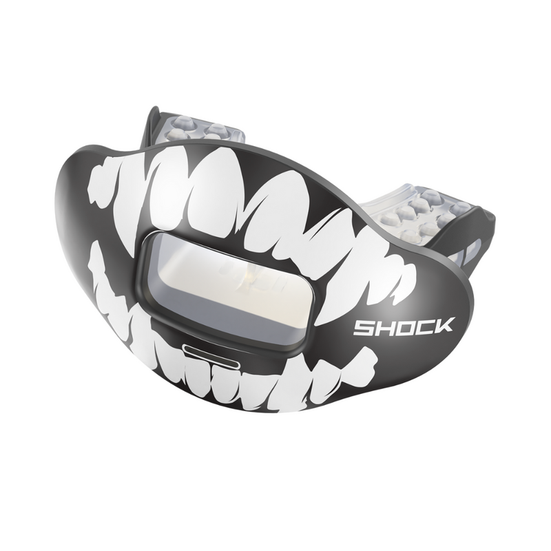 Shock Doctor Max Airflow Lipguard Mouthguard - BLKFANG