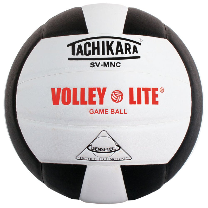 Tachikara Volley-Lite Volleyball - WHITE/BLACK