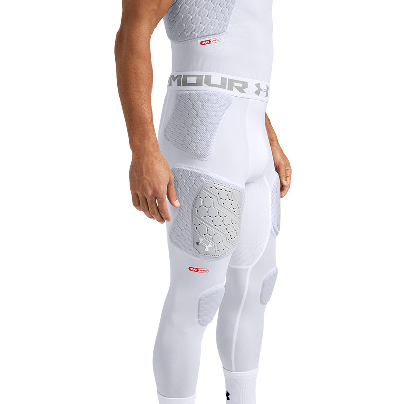 Under Armour Game Day Pro 7-Pad 3/4 Tight - WHITE